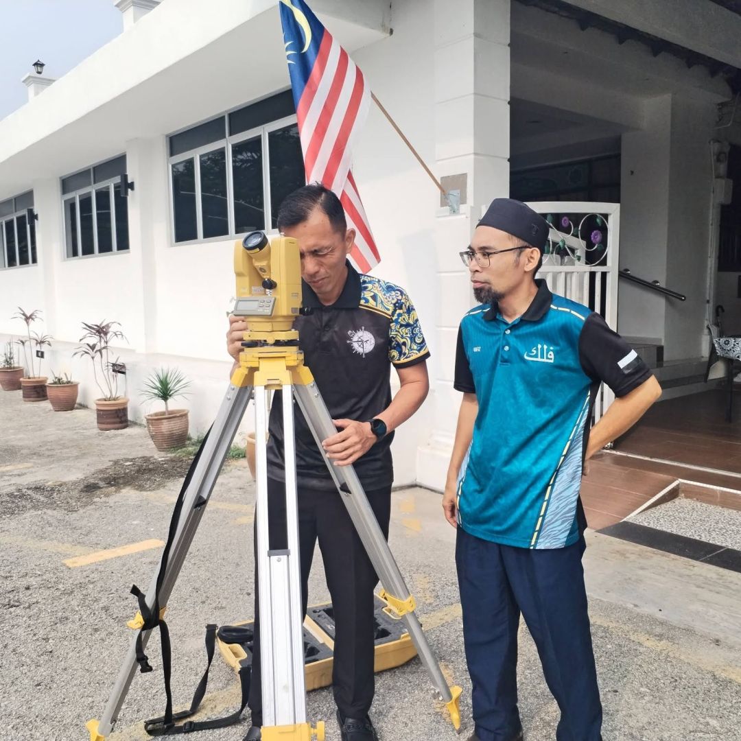 Semakan Arah Kiblat  Surau Kebenaran Jumaat (SKJ) al-Ikhwan Bukit Setongkol