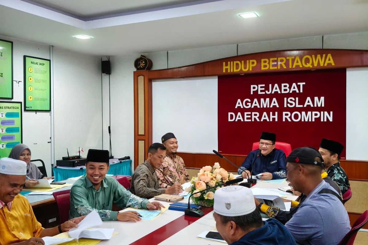 Mesyuarat Penyelarasan Program Kembara Falak Jelajah Masjid Peringkat Daerah Rompin