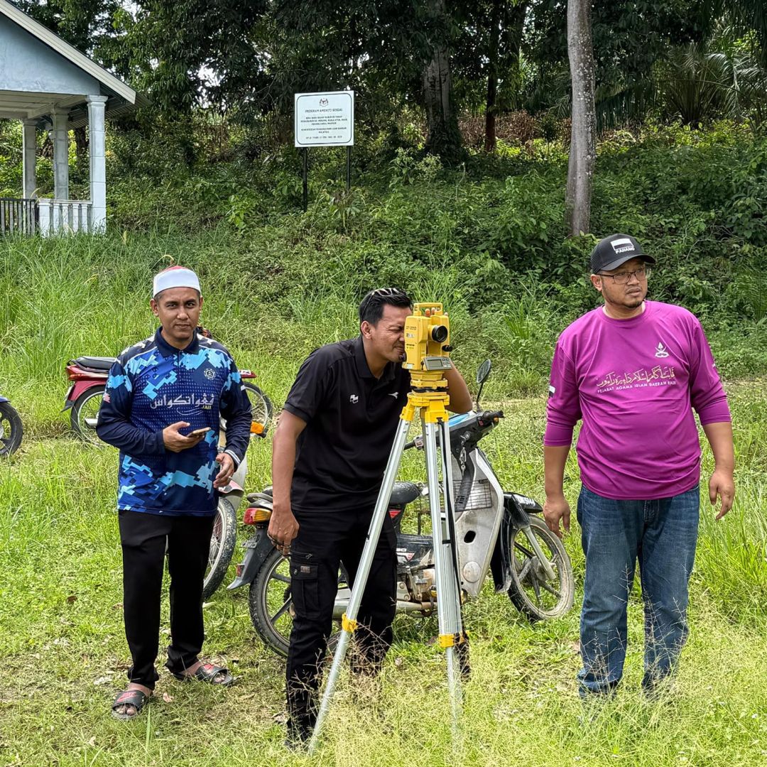 Semakan Arah Kiblat Di Daerah Raub