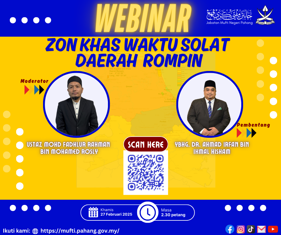 Program Webinar Zon Khas Daerah Rompin