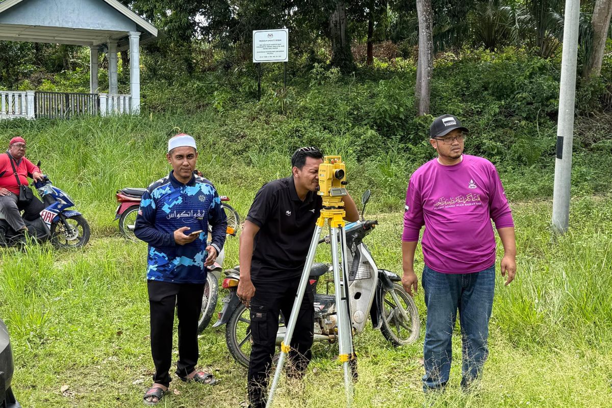 Semakan Arah Kiblat Di Daerah Raub