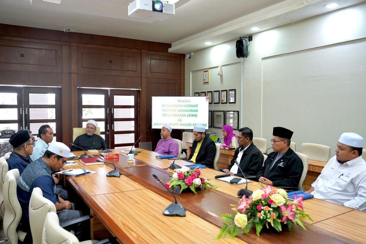 Kunjungan Hormat Institut Kemahiran Belia Negara (IKBN) Daerah Pekan