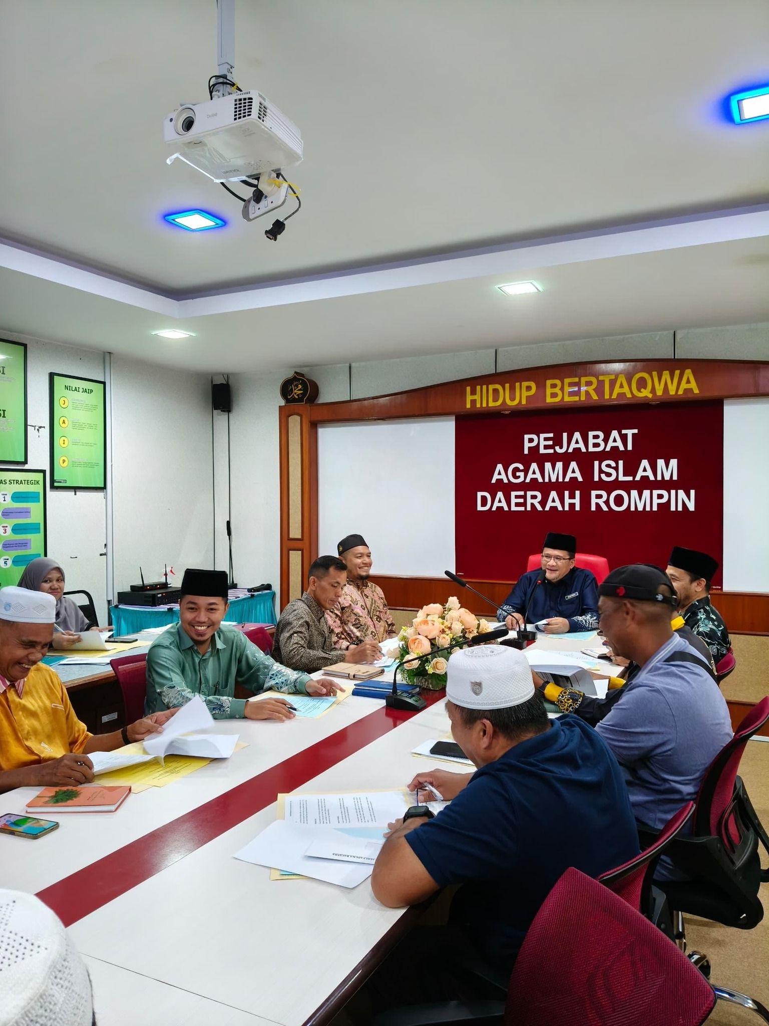 Mesyuarat Penyelarasan Program Kembara Falak Jelajah Masjid Peringkat Daerah Rompin