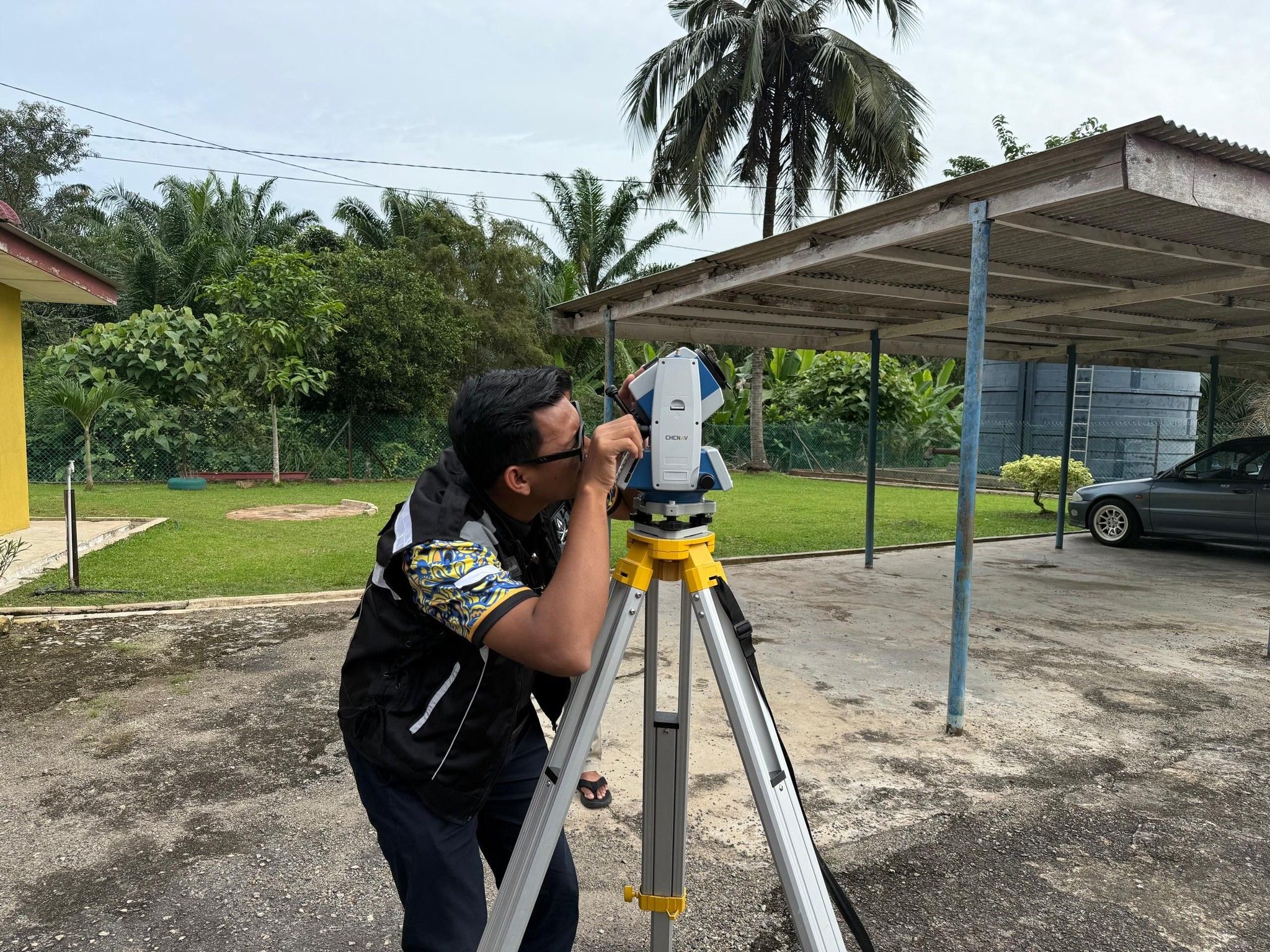 Semakan Permohonan Penentuan Arah Kiblat Surau SK Seri Keramat dan surau-surau di Akademi Usahawan Tani, Pahang.