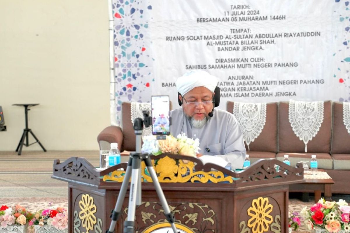 Program Daurah Kitab Jawi Kepada Imam-Imam (Khatib) Masjid Negeri Pahang Peringkat Daerah Jengka Siri 2 Tahun 2024