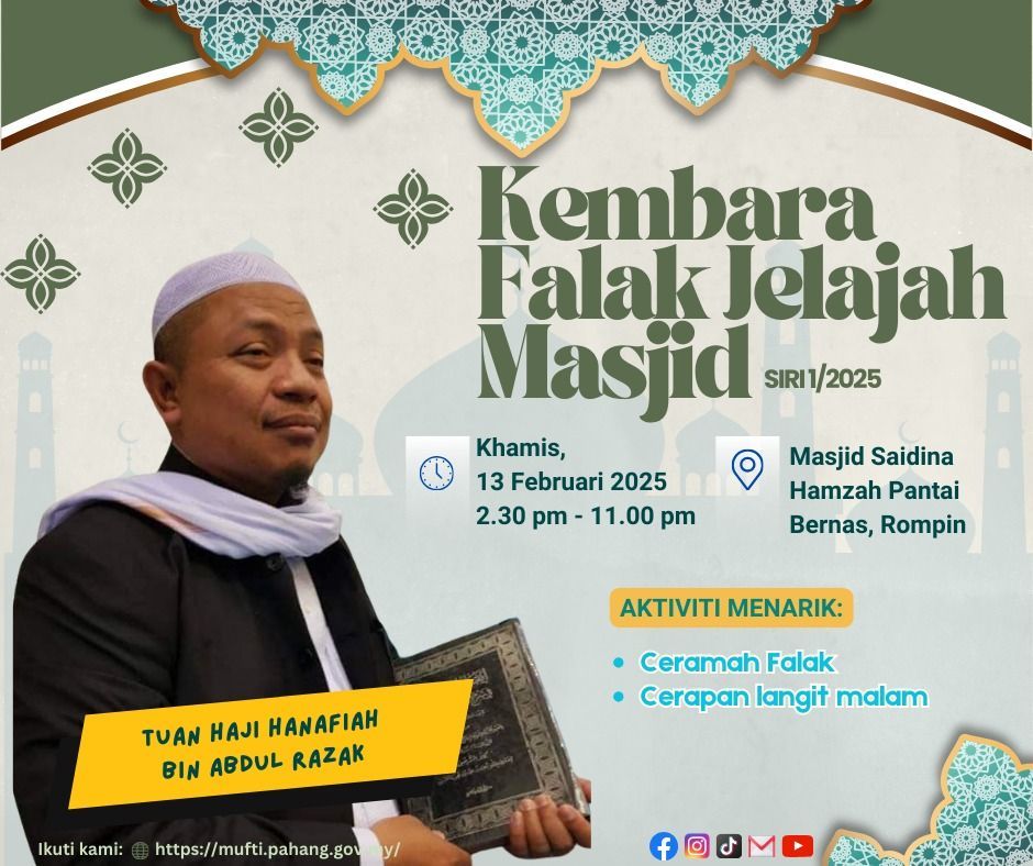 Kembara Falak Jelajah Masjid Siri 1.2025