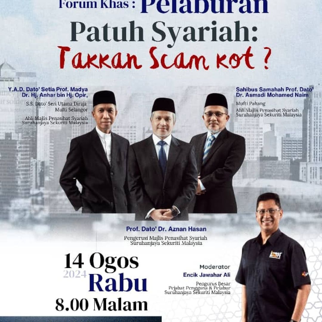 Forum Khas : Pelaburan Patuh Syariah: Takkan Scam Kot?