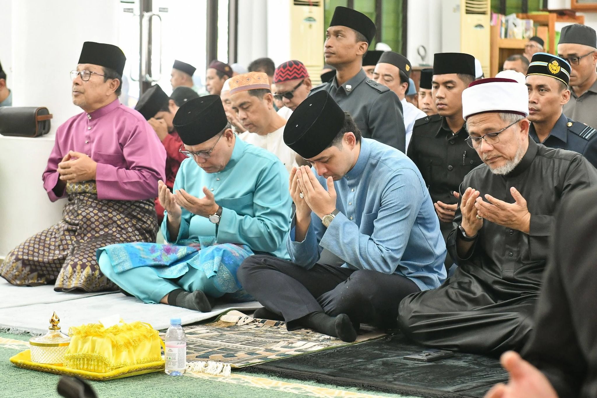 Solat Jumaat bersama KDPM Tengku Mahkota Pahang di Masjid Sultan Ahmad Shah, Tok Sira