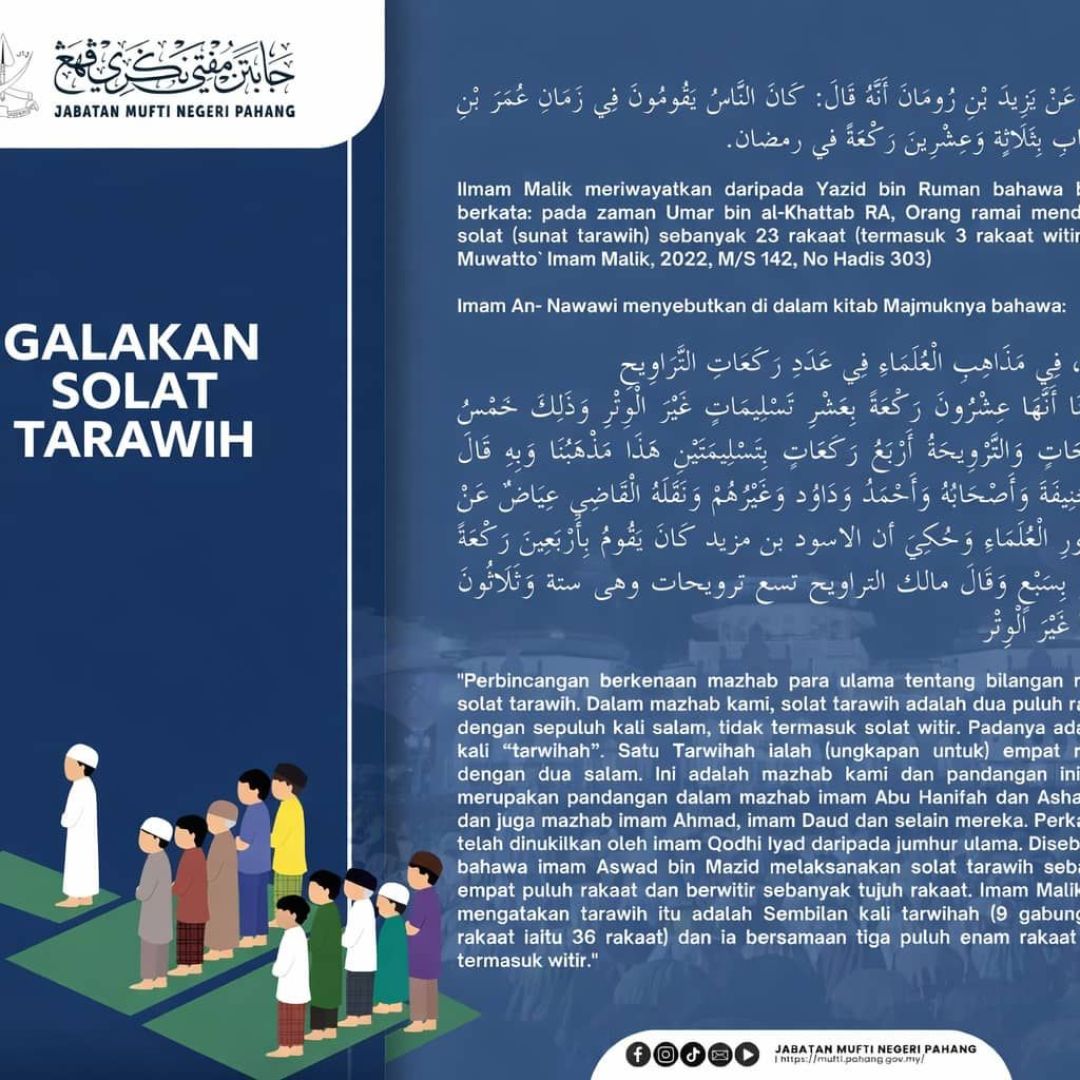 Galakan Solat Tarawih