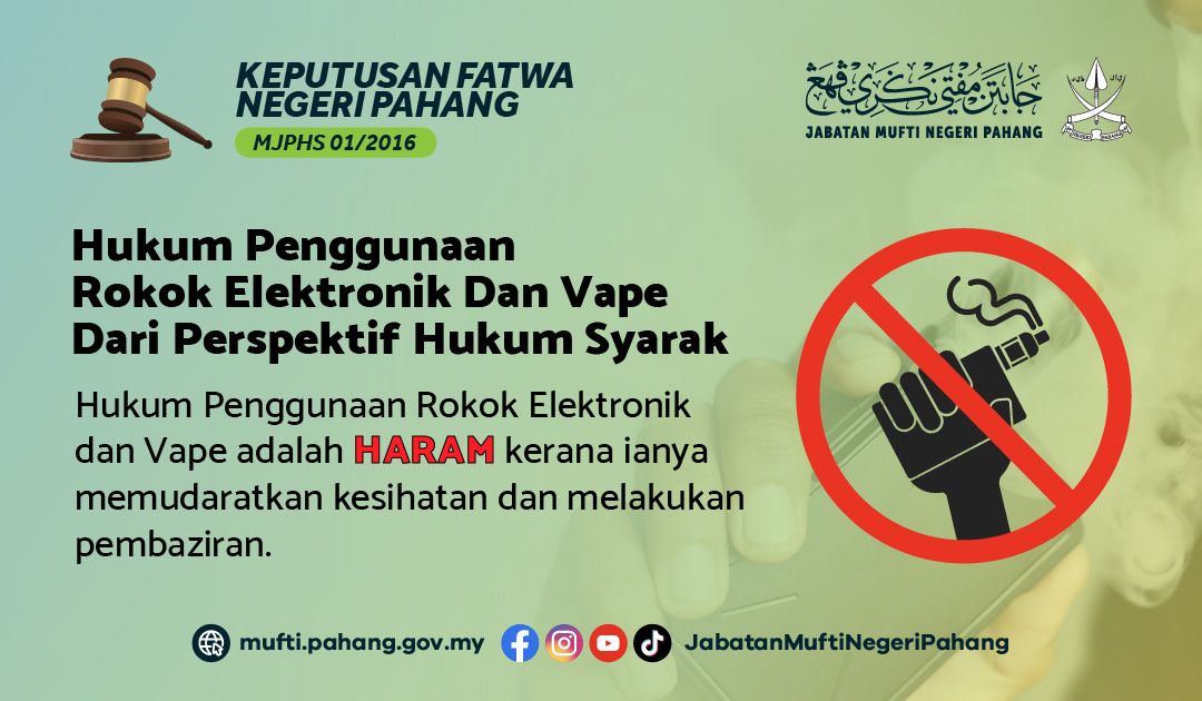 Hukum Penggunaan Vape