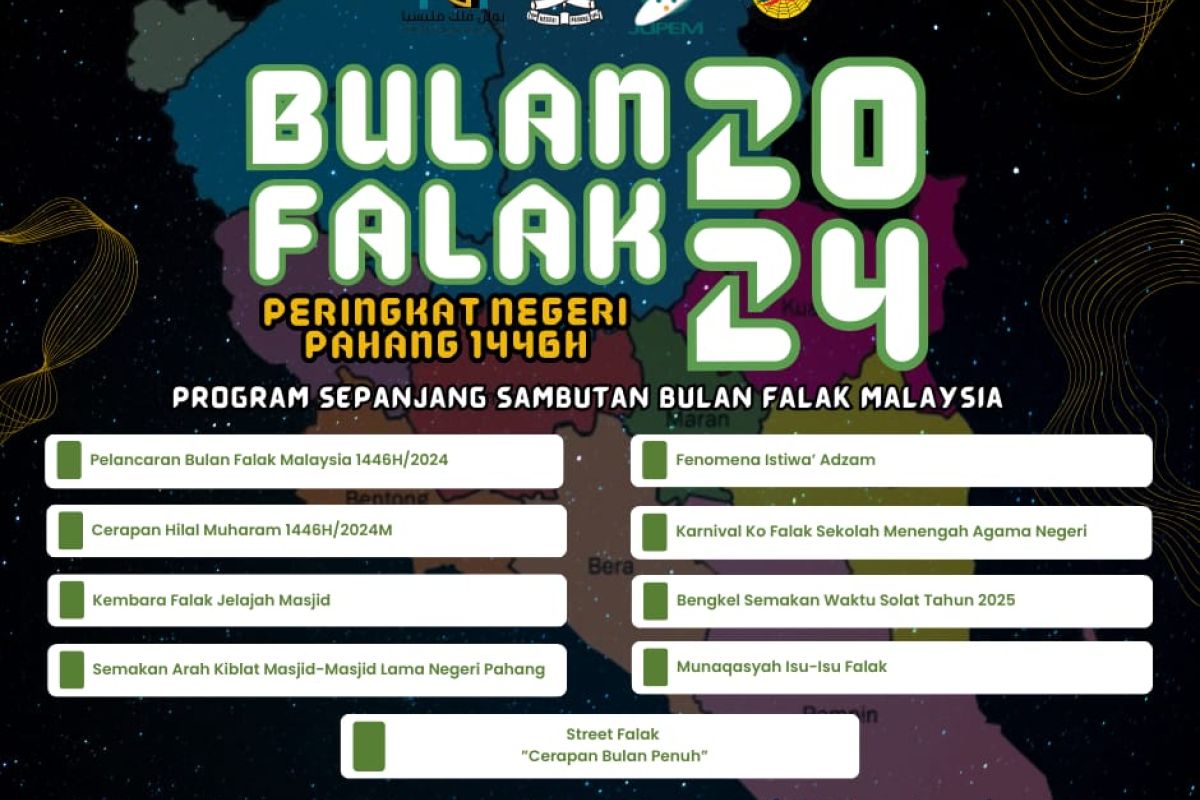 Aktiviti Sepanjang Bulan Falak Tahun 2024