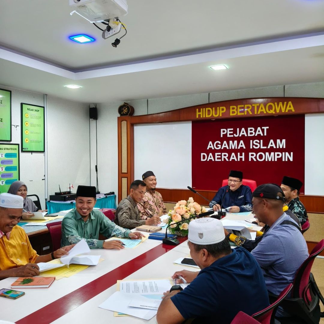 Mesyuarat Penyelarasan Program Kembara Falak Jelajah Masjid Peringkat Daerah Rompin