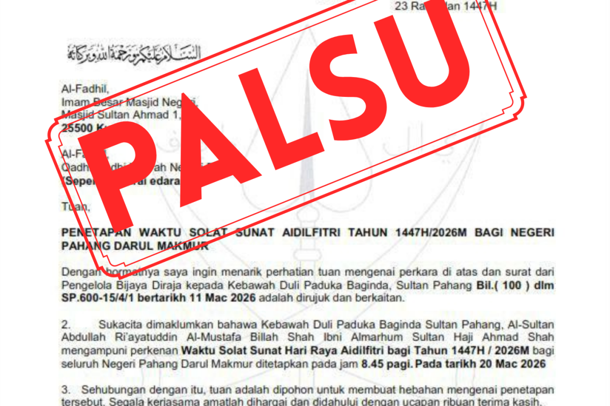 Penularan Berita Palsu!!