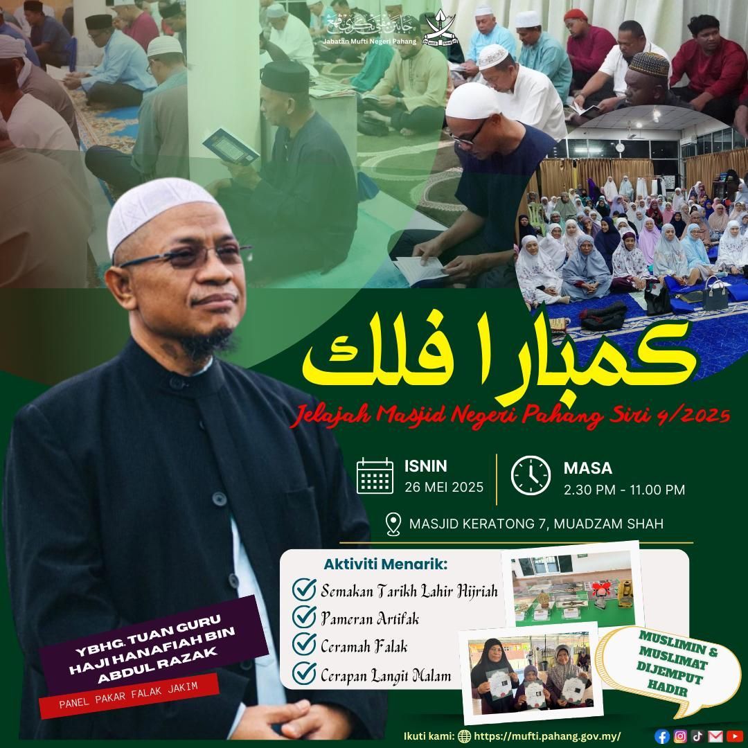 Kembara Falak  Jelajah Masjid Siri 4/2025